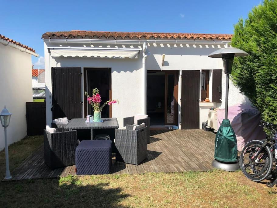 Agreable Maison, Plage A 400M, Jardin, Piscine Et Tennis Saint-Palais-sur-Mer Kültér fotó