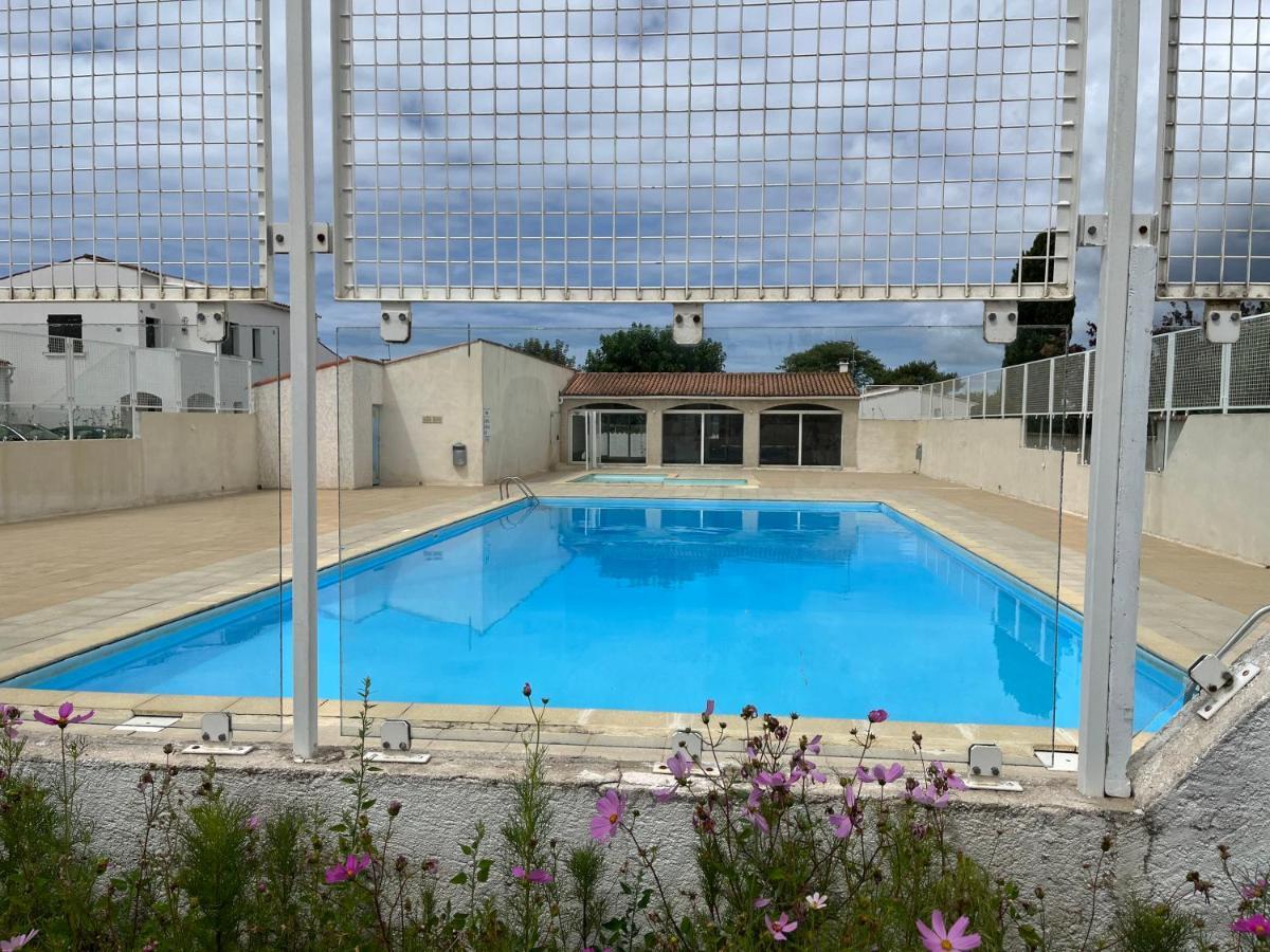 Agreable Maison, Plage A 400M, Jardin, Piscine Et Tennis Saint-Palais-sur-Mer Kültér fotó